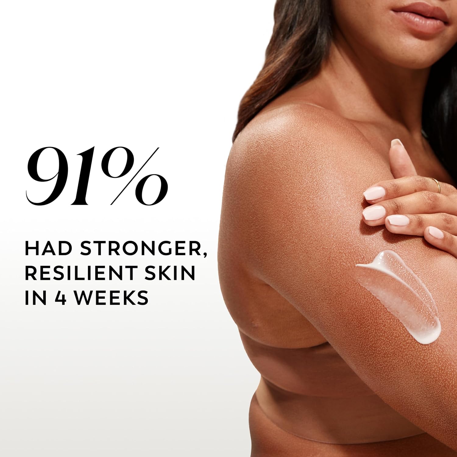 Olay Body Lotion for Women, Firming with Collagen Peptides Serum, Visibly Firmer Skin, 24hr Moisture & Hydration, Fast Absorbing Formula, Vitamin B3 Complex, For All Skin Types, 17 fl oz - Image 4