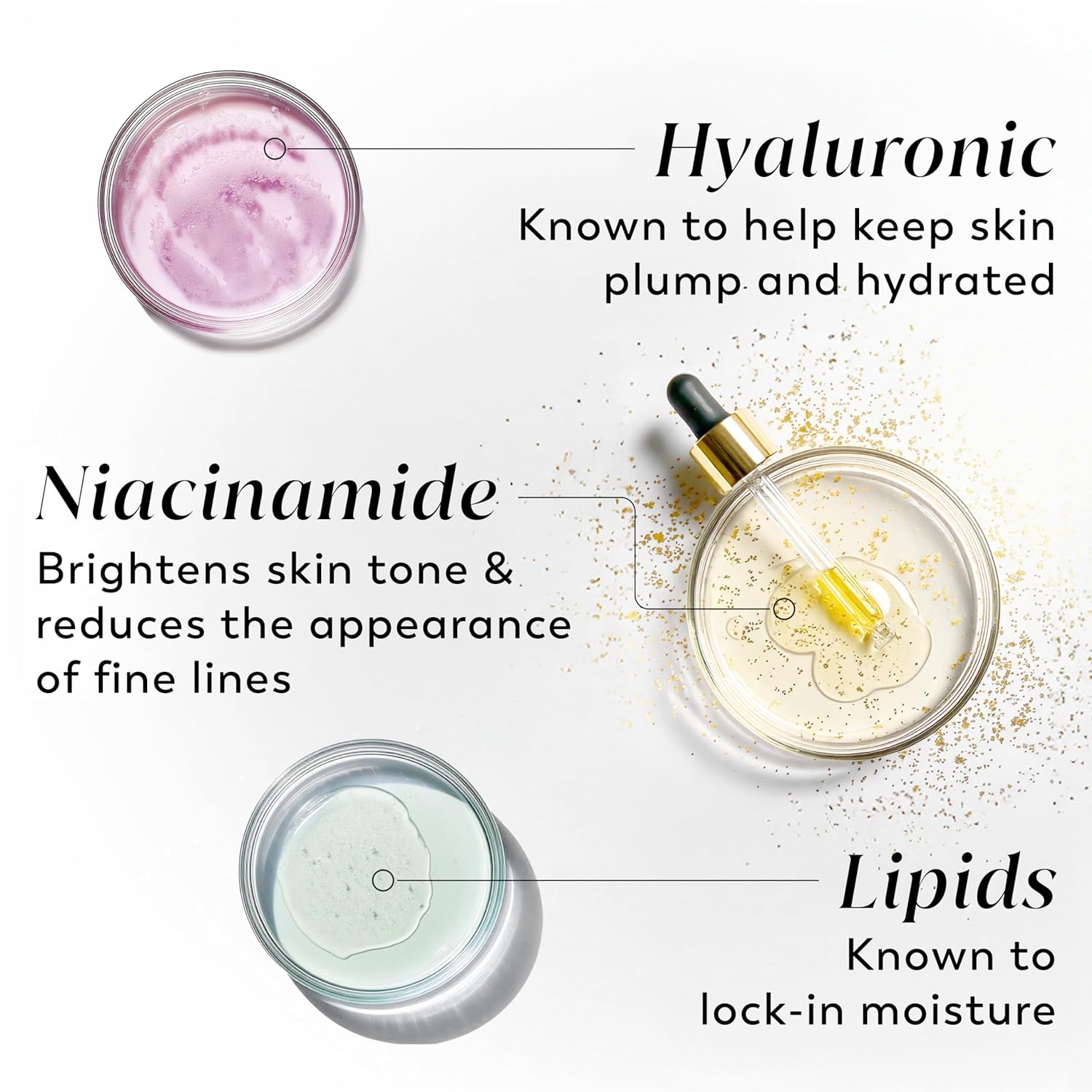 Olay Body Lotion for Women, Nourishing with Hyaluronic Acid Serum, Visibly Soften & Smooth Skin, 24hr Moisture & Hydration, Fast Absorbing Formula, Vitamin B3 Complex, For All Skin Types, 17 fl oz - Image 5