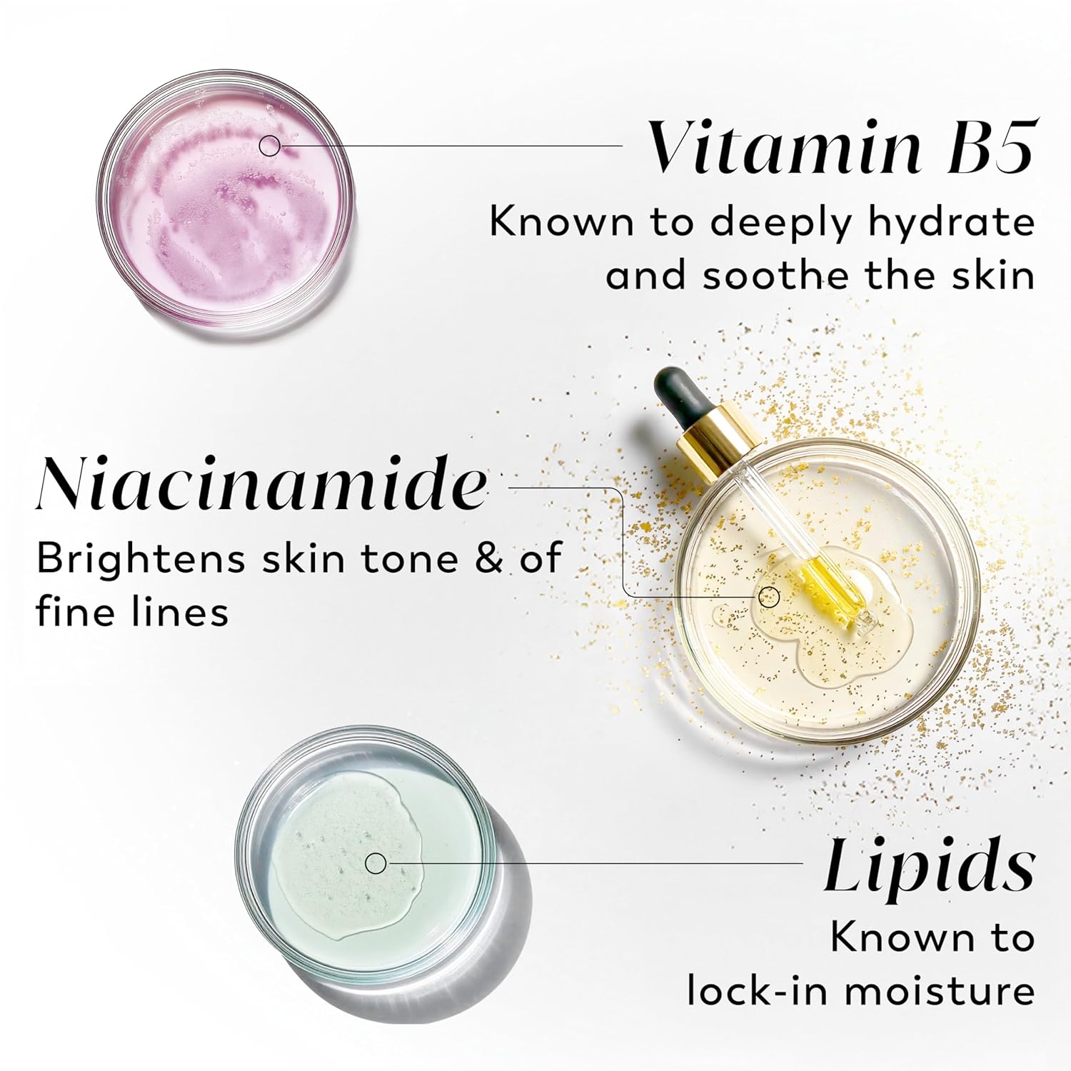 Olay Body Lotion for Women, Age Defying with Niacinamide Serum, Visibly Reduce Signs of Skin Aging, 24hr Moisture & Hydration, Fast Absorbing Formula, Vitamin B3 Complex, For All Skin Types, 17 fl oz - Image 5