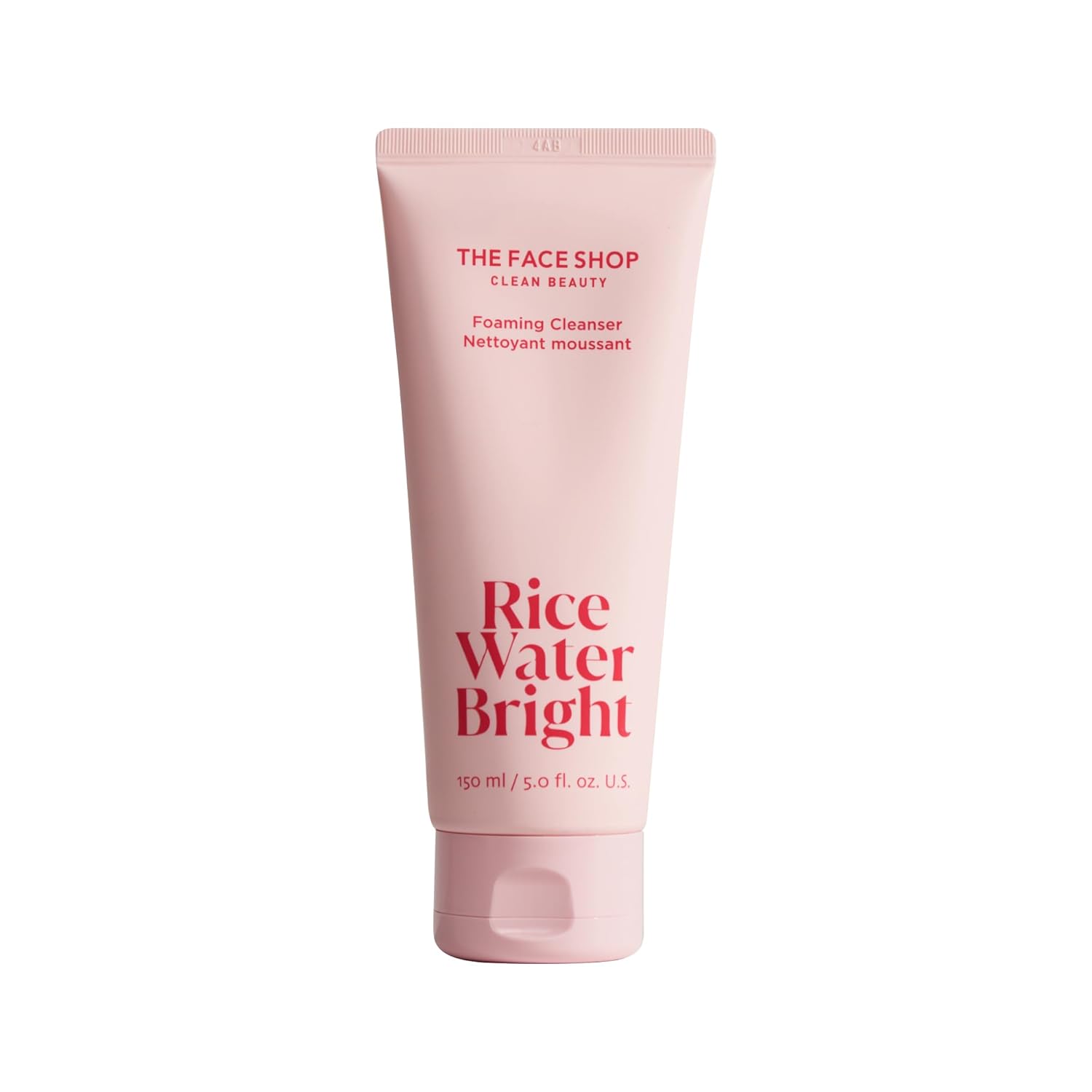 The Face Shop Rice Water Bright Foaming Cleanser, Hydrating Korean Face Wash with Ceramides, Deep Pore Cleansing, All Skin Types, Gentle Skincare, Vegan, 5.0 fl. oz. - Image 2